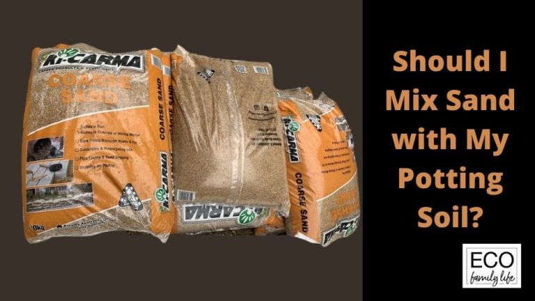 Should I Mix Sand with My Potting Soil? | Answered! - Eco Family Life
