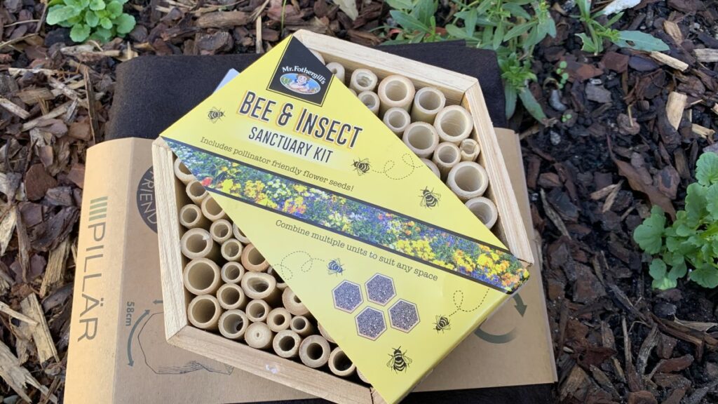 Bamboo insect hotel